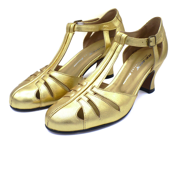 Balboa Metallics, Heels - Re-Mix Vintage Shoes