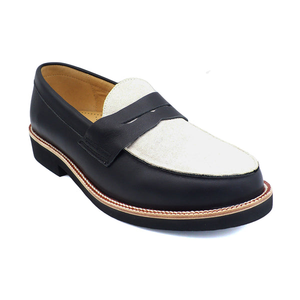 Penny Loafer - Two Tone, Loafers - Re-Mix Vintage Shoes