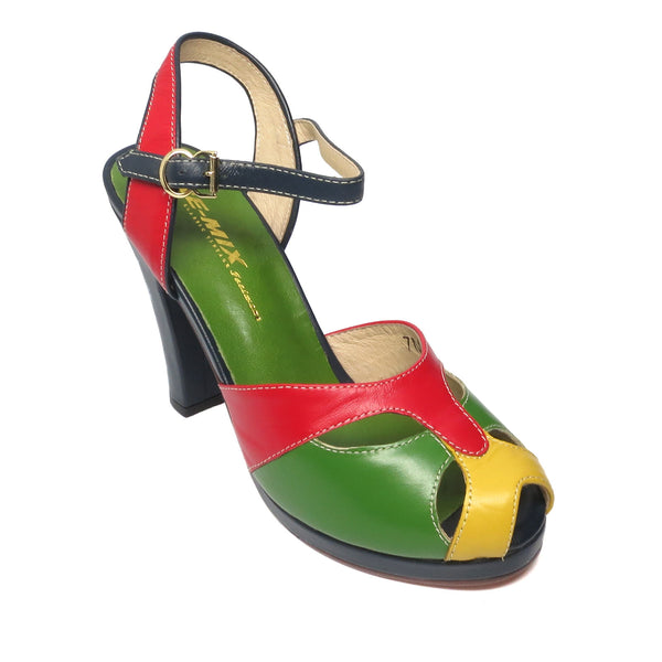 Carnival, Heels - Re-Mix Vintage Shoes