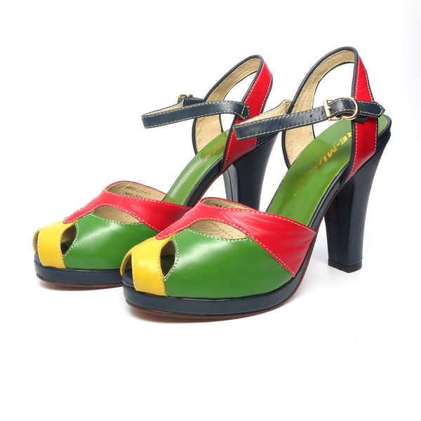 Carnival, Heels - Re-Mix Vintage Shoes