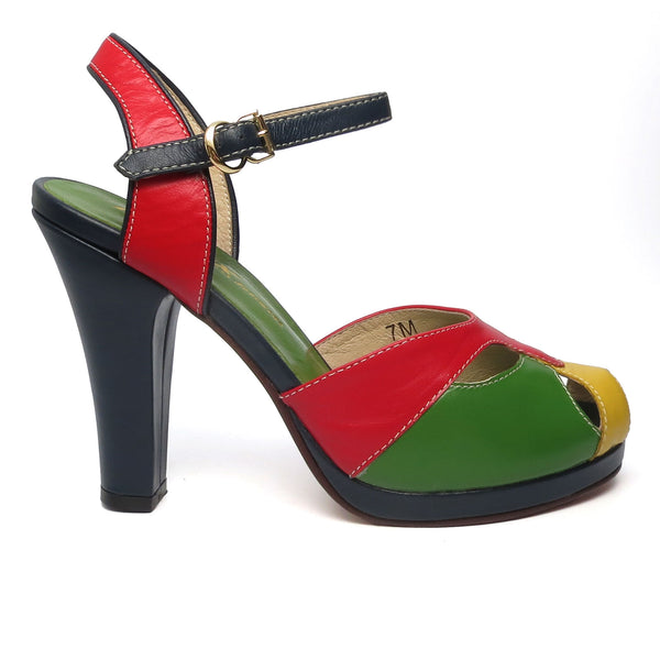 Carnival, Heels - Re-Mix Vintage Shoes