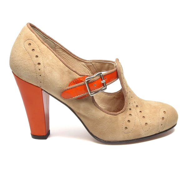 Cloche, Heels - Re-Mix Vintage Shoes