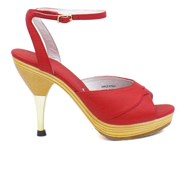 Hollywood Ankle Strap Stilettos, Heels - Re-Mix Vintage Shoes