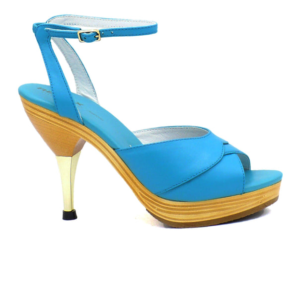Hollywood Ankle Strap Stilettos, Heels - Re-Mix Vintage Shoes