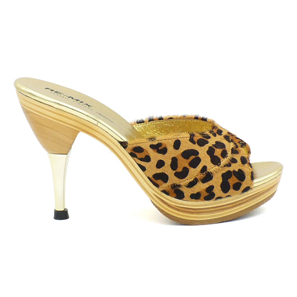 Hollywood Stilettos Slide, Heels - Re-Mix Vintage Shoes
