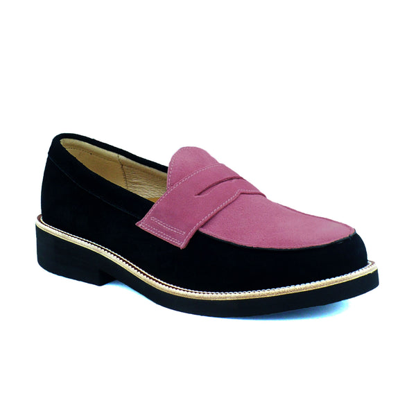 Penny Loafer - Two Tone, Loafers - Re-Mix Vintage Shoes