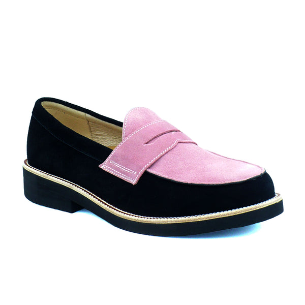 Penny Loafer - Two Tone, Loafers - Re-Mix Vintage Shoes
