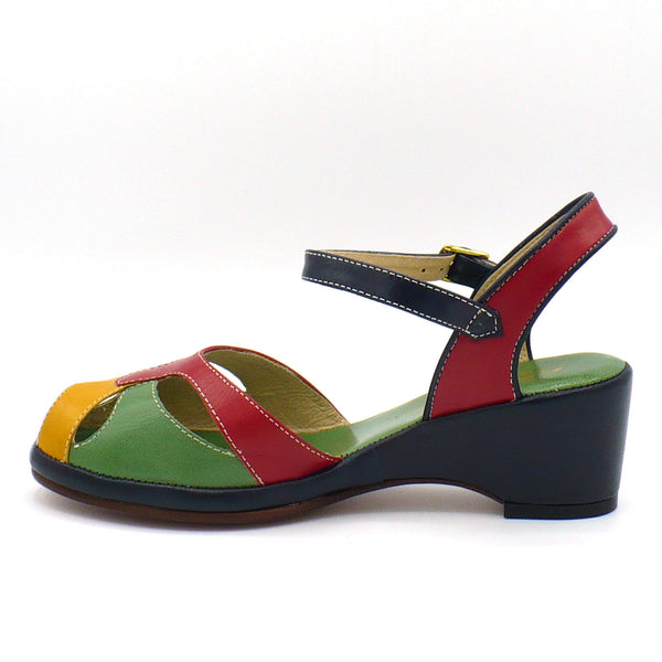 Picnic, Wedges - Re-Mix Vintage Shoes