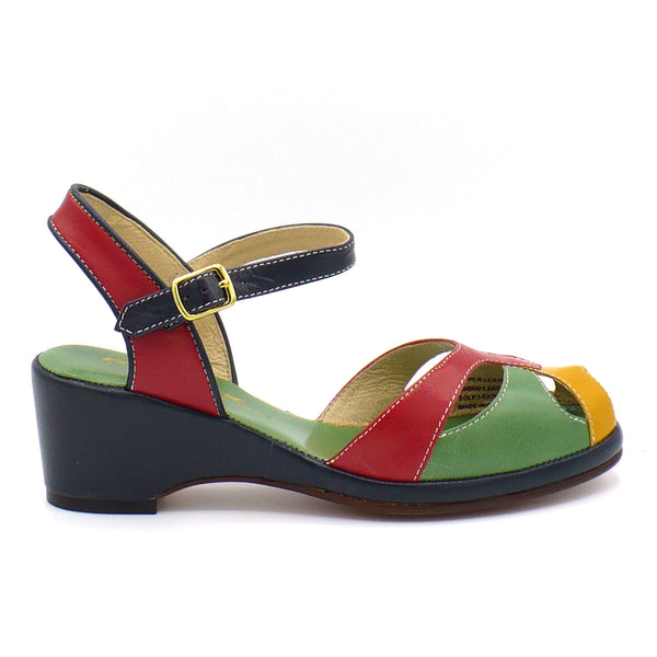 Picnic, Wedges - Re-Mix Vintage Shoes