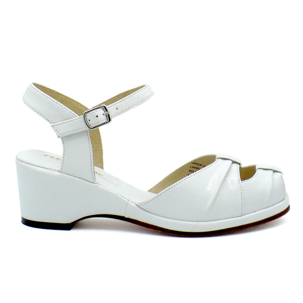 Pleated Toe, Wedges - Re-Mix Vintage Shoes