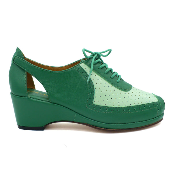 Spectator, Wedges - Re-Mix Vintage Shoes