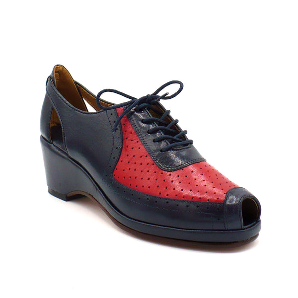 Spectator, Wedges - Re-Mix Vintage Shoes