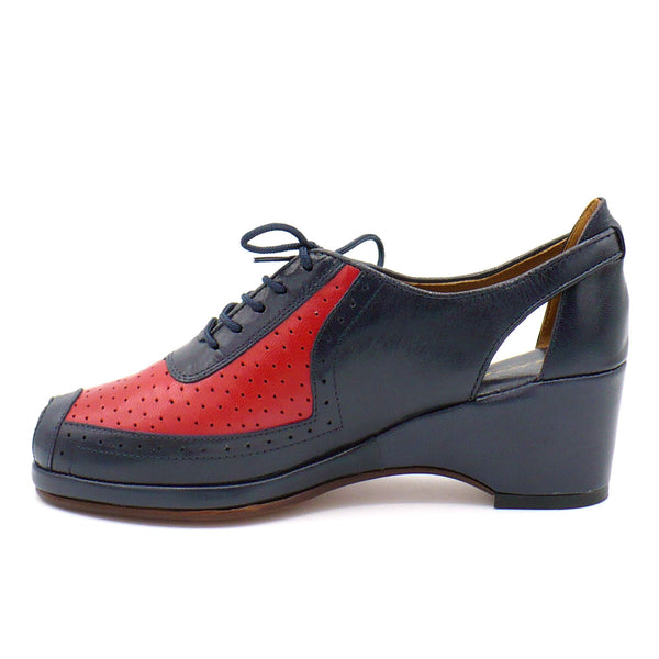 Spectator, Wedges - Re-Mix Vintage Shoes