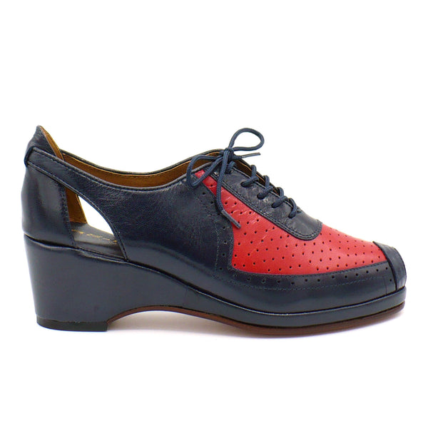 Spectator, Wedges - Re-Mix Vintage Shoes