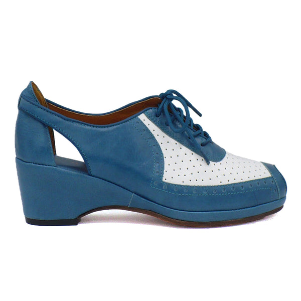 Spectator, Wedges - Re-Mix Vintage Shoes