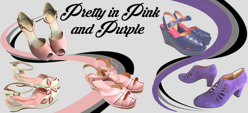 Pink and Purple Shoes