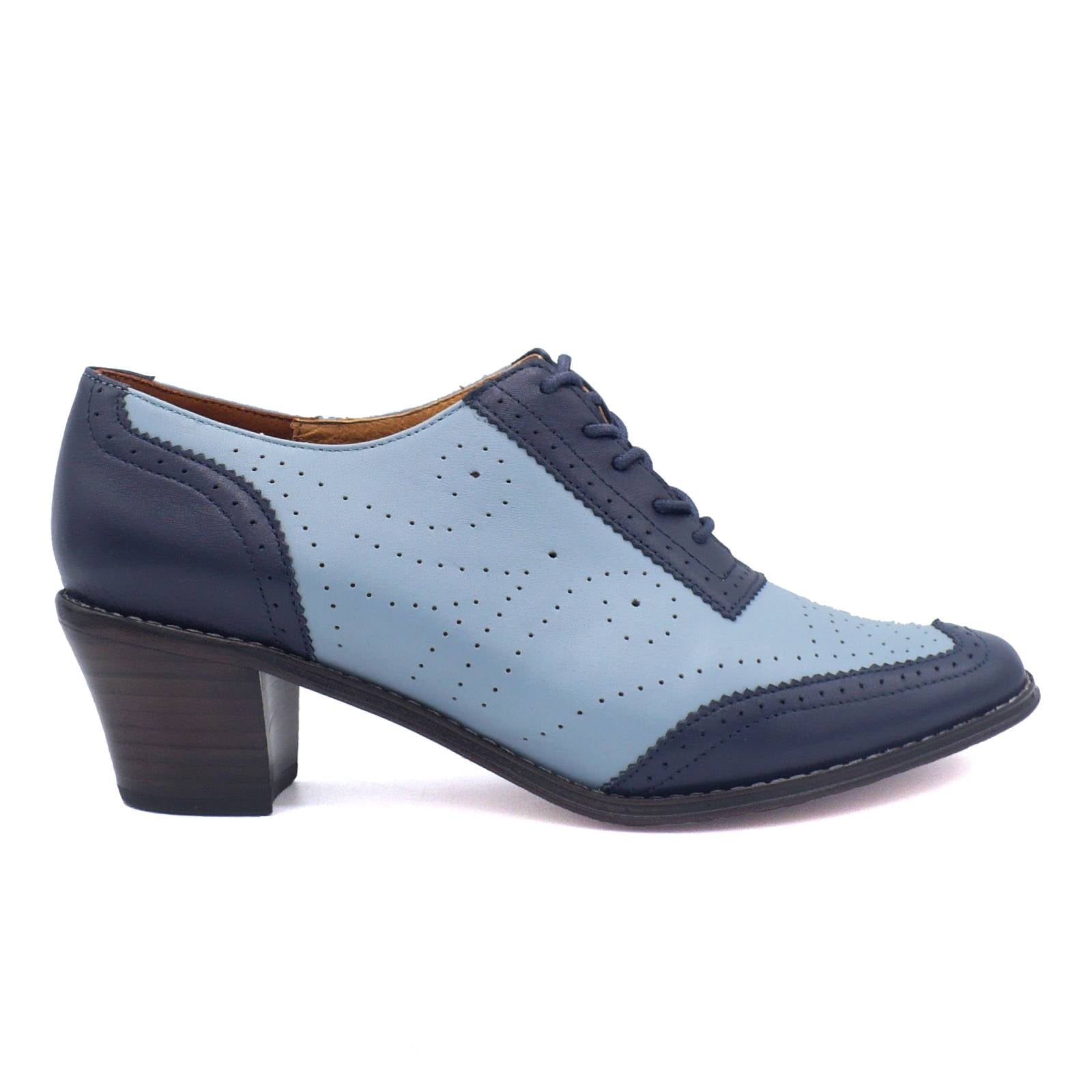 靴 vintage shoes Re-Mix-Boardwalk-Blue-Gray-