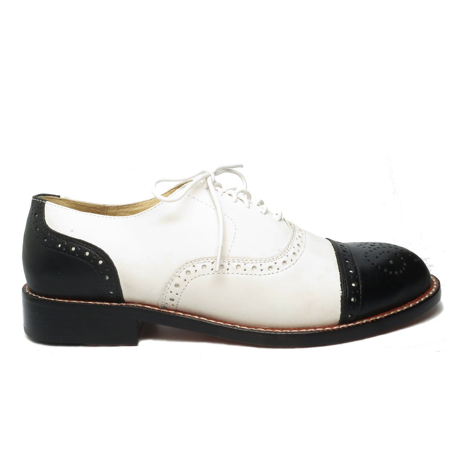 Cap Toe, Oxfords - Re-Mix Vintage Shoes