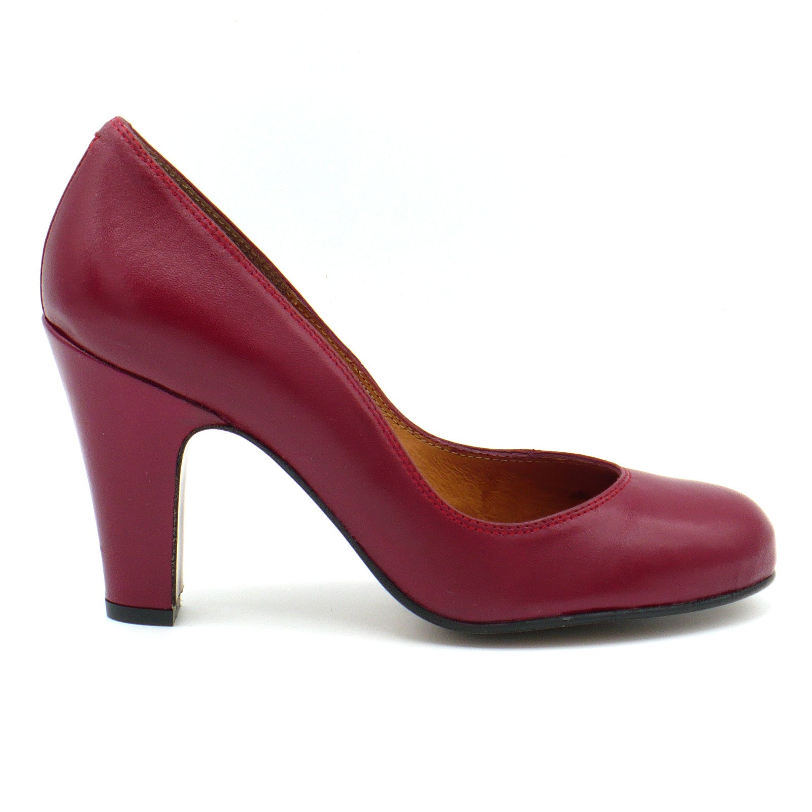 靴 CLANE MIX LINE PUMPS Kate Whitcomb Block Heels | Lucy Champagne | Pearl and