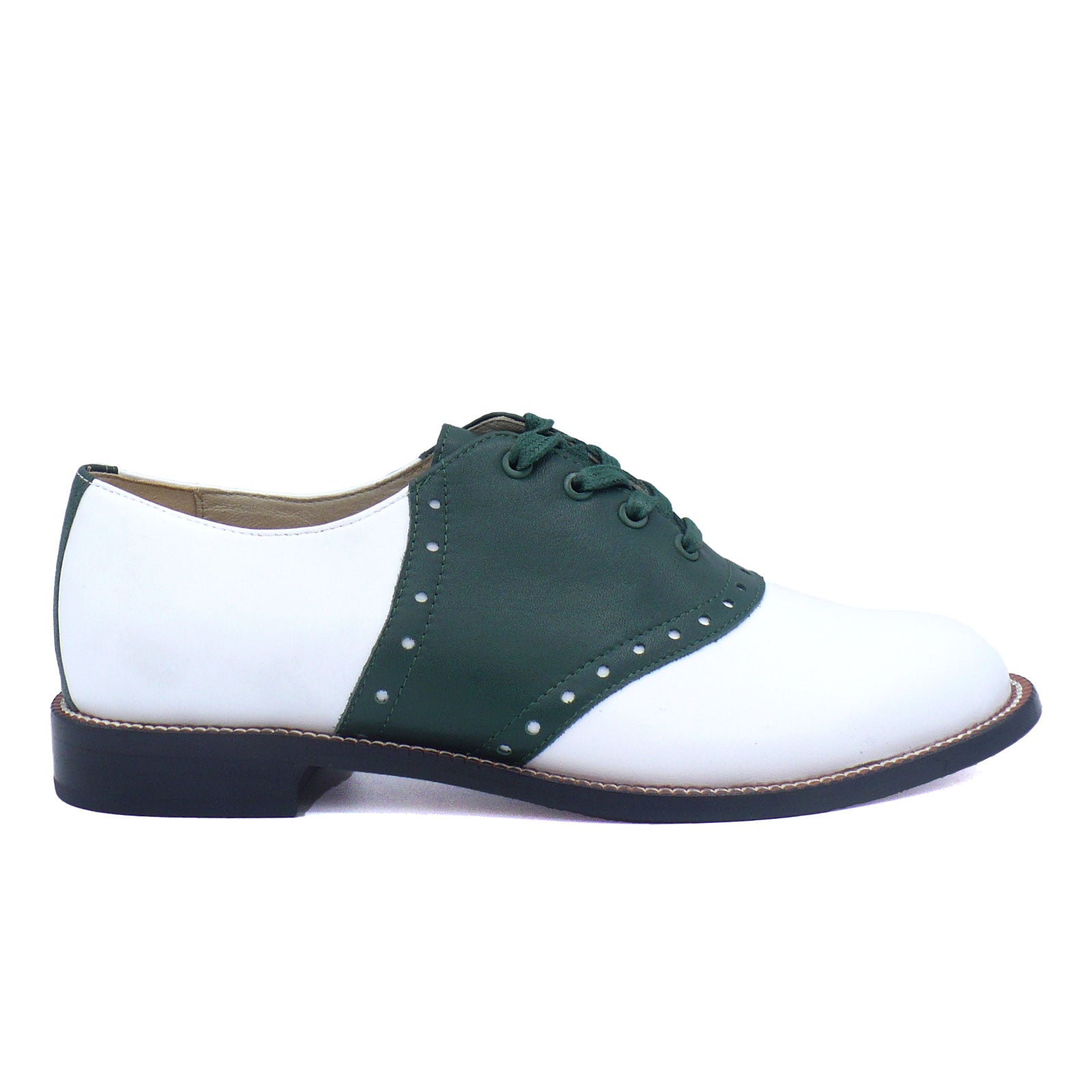 Black and white saddle shoes womens online